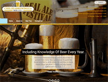 Tablet Screenshot of chelseabrewingco.com